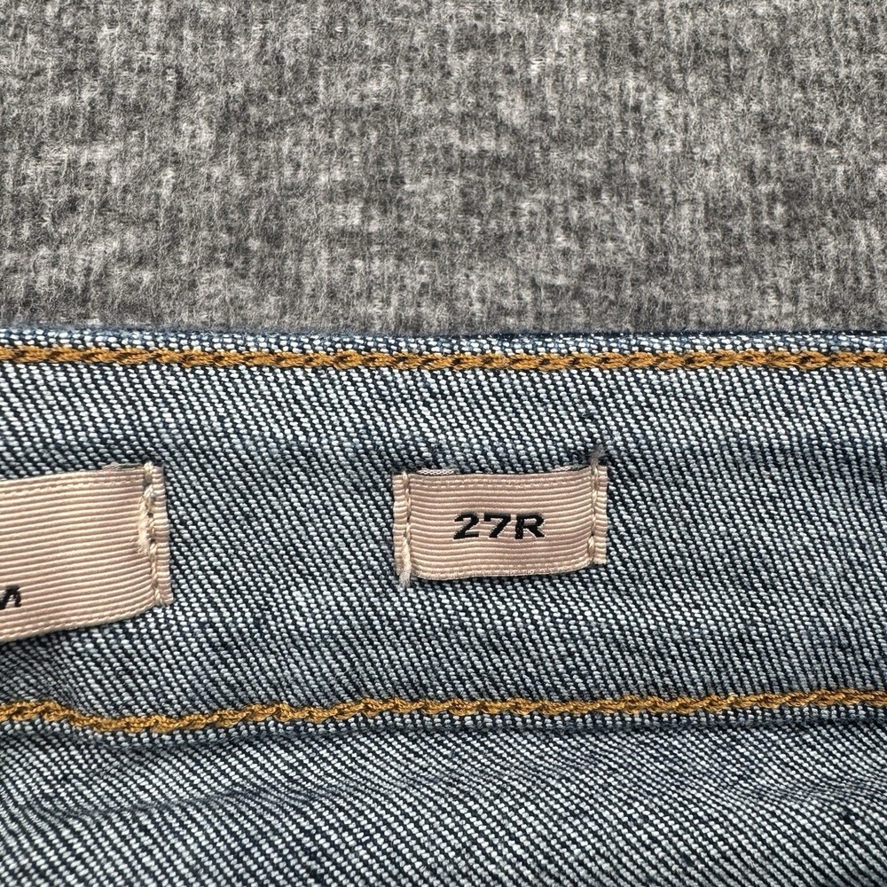 Dark Blue Flare Jeans - Women - Picture 4 of 16